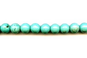 Imitation Turquoise 12mm Round