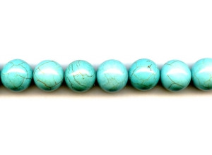 Imitation Turquoise 16mm Round