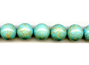 Imitation Turquoise 20mm Round