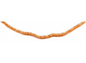 Mandarin Garnet 2-3x Faceted Rondell