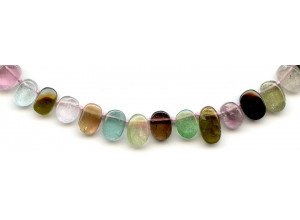 Tourmaline 10x7 Flat Oval Drop