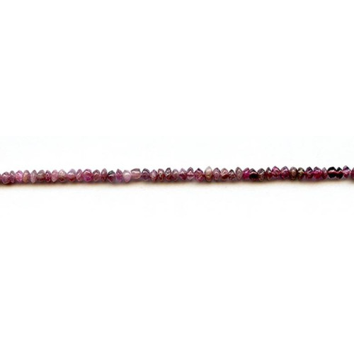 101-0860 Pink Tourmaline <br>3.5-4mm Rondell