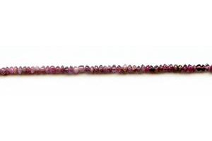 Pink Tourmaline 3.5-4mm Rondell