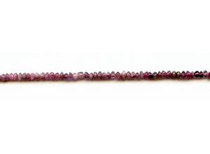 Pink Tourmaline 3.5-4mm Rondell