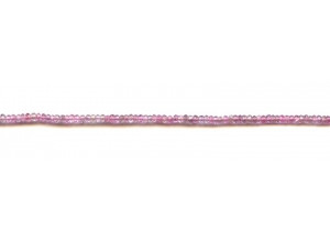 Pink Tourmaline 2.5-3mm Faceted Rondell