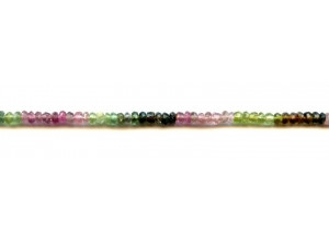 Tourmaline 4mm Faceted Rondell