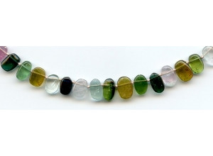 Tourmaline 10x6 Flat Oval Drop