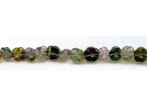 Tourmaline 7-13mm Flower