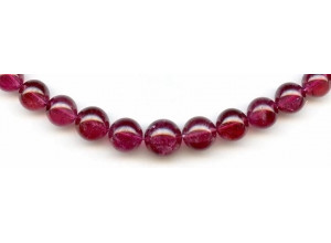 Red Tourmaline 5-11mm Round