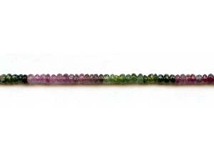 Tourmaline 4mm Faceted Rondell