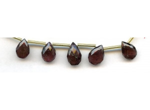 Tourmaline 12-15x Flat Pear Briolette