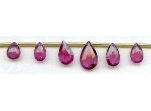 Tourmaline 11-18x Flat Pear Briolette