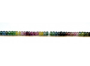 Tourmaline 4-4.5mm Faceted Rondell