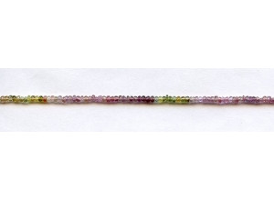 Tourmaline 2mm Faceted Rondell