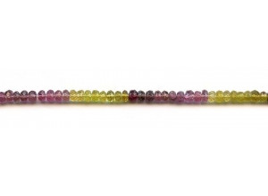 Tourmaline 4mm Faceted Rondell