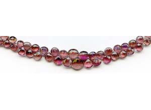 Pink Tourmaline 4-8x Pear Briolette