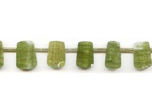 Green Tourmaline 18x Rough Drop