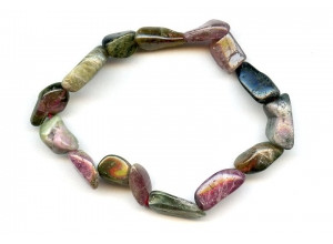 Tourmaline 7x Nugget Bracelet