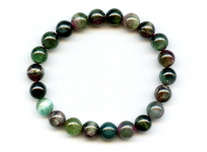 Cat's Eye Tourmaline 9mm Round Bracelet