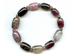 Tourmaline 10-11x Drum Bracelet