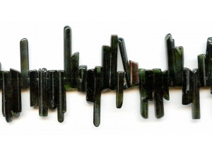 Green Tourmaline 11-28x Needle Drop