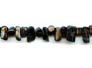 Black Tourmaline 18x8 Fancy Drop