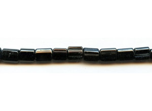 Black Tourmaline 8x10-12 Triangle Tube