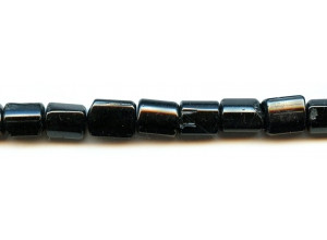 Black Tourmaline 10x10-14 Triangle Tube