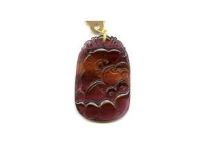 Tourmaline 41x27 Carved Pendant