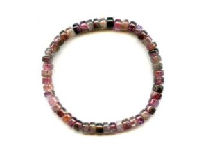 Tourmaline 6mm Rondelle Bracelet