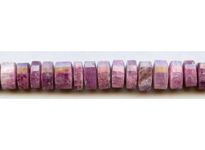 Pink Tourmaline 12-14x Faceted Tri-Tube