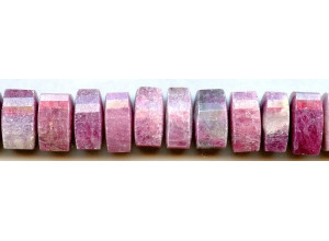 Tourmaline 16-18x Faceted Tri-Tube