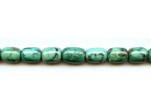 Chinese Turquoise 10x14 Barrel Oval