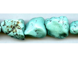 Chinese Turquoise 20-30x Tumbled Nugget