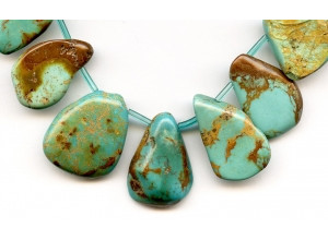 Chinese Turquoise 12-30x Fancy Drop