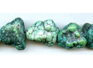 Chinese Turquoise 24-34x Tumbled Nugget