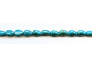 Chinese Turquoise 7x10 Flat Pear