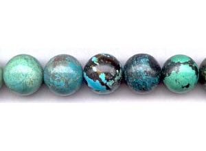 Chinese Turquoise 19-21mm Round