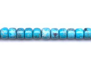 Chinese Turquoise 12mm Drum