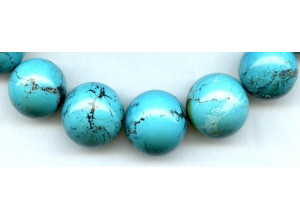 Chinese Turquoise 20-22mm Round