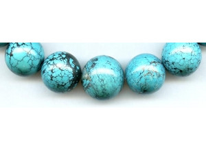 Chinese Turquoise 19-22mm Round