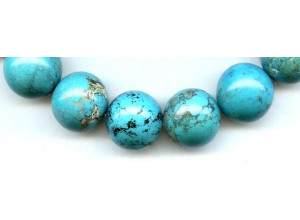 Chinese Turquoise 19-20mm Round