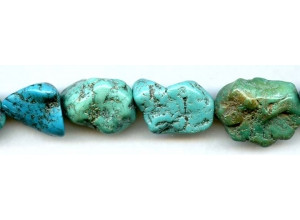 Chinese Turquoise 18-22x Tumbled Nugget