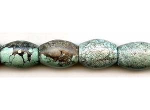 Chinese Turquoise 18-20x Barrel Oval