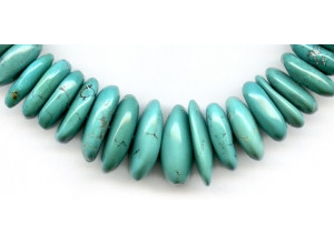 Chinese Turquoise 15-25x Disc