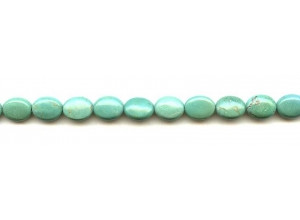 Chinese Turquoise 8x10 Flat Oval