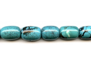 Chinese Turquoise 14-16x Barrel Oval