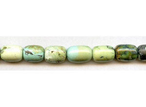 Chinese Turquoise 10-11x Barrel Oval