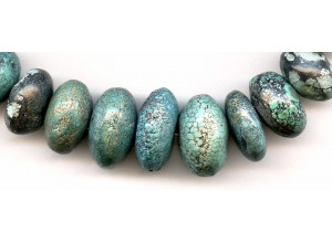 Chinese Turquoise 14-25x Rondell