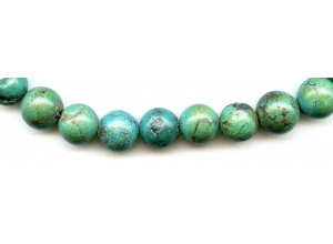 Chinese Turquoise 12-15mm Round